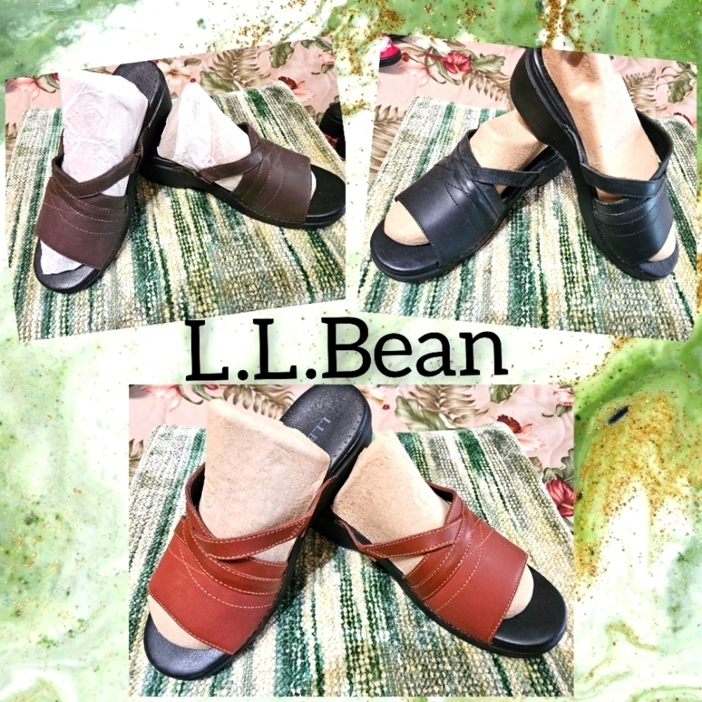 #253 L.L.Bean- Slip-On Wedges - various colors & Size 9 (40) M